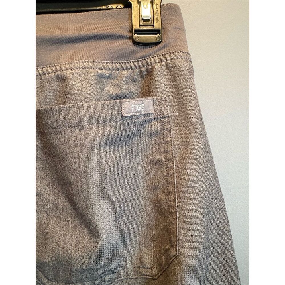 FIGS Women's Gray Scrub Pants XS Elastic Waist Workwear - Picture 5 of 8